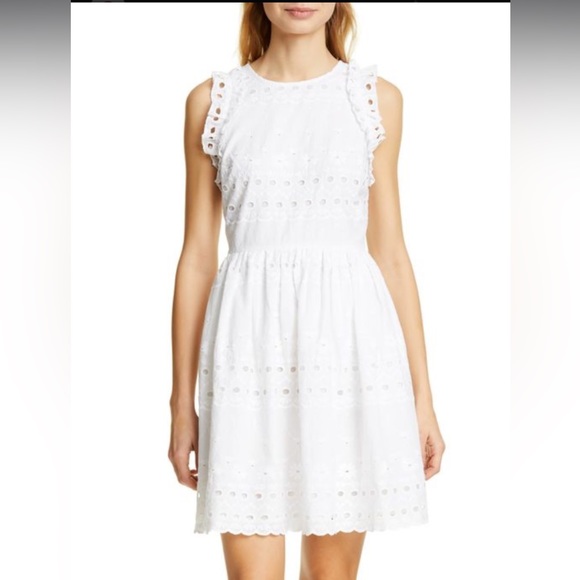 kate spade Dresses & Skirts - Kate spade eyelet dress size 4